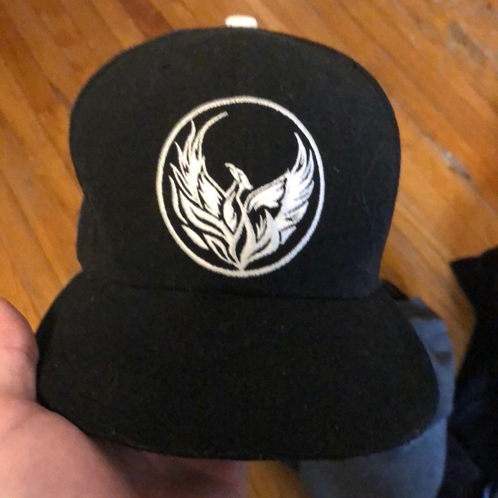 New Era 59FIFTY custom embroidered phoenix hat